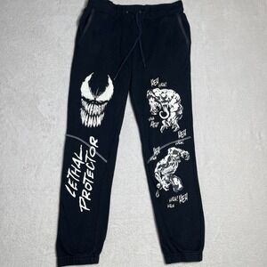 Our universe marvel venom lethal protector jogger pants sweatpants Men's Small